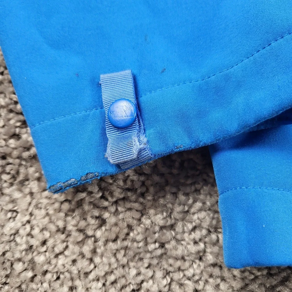 The North Face WindWall Softshell‎ Jacket Mens Small Blue Full Zip Outdoor Coat